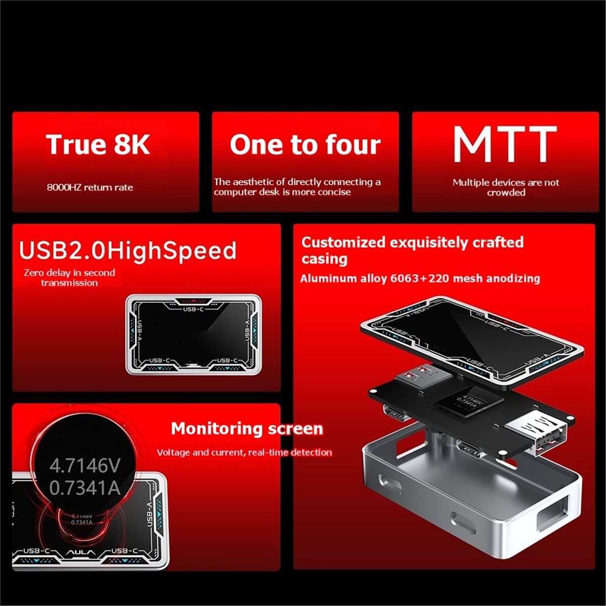 Gaming Keyboard Splitter - ■ ★ Nieuwe Aankomst Mode Gaming