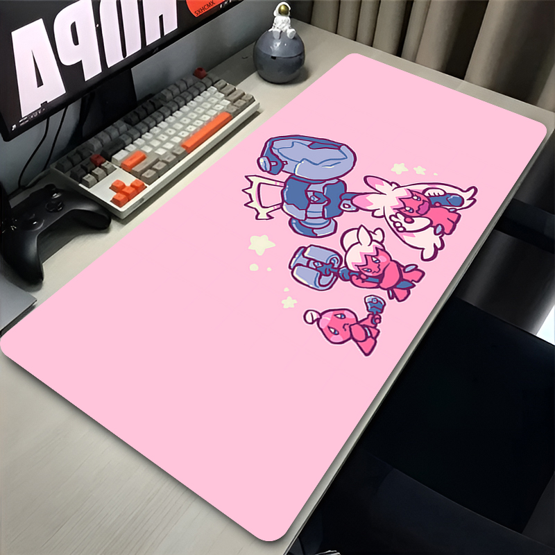 Gaming Keyboard En Mouse - Muismat P-pokemon Tinkaton Gamer-toetsenbordmat Rubberen bureaumuismat