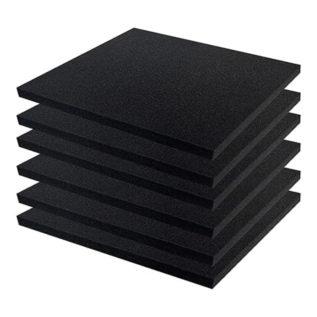 Polyurethane Foam Sheet - 6 STUKS Polyurethaanschuimplaten Schuimpads voor kofferverpakking