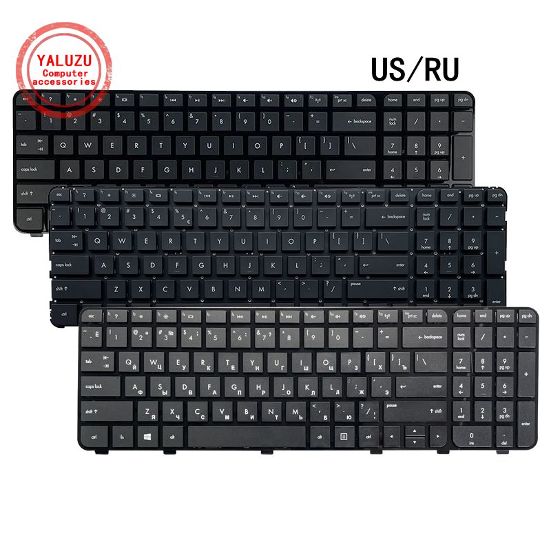 Gaming Keyboard Hp - US/RU Engels/Russisch NIEUWE Laptop Toetsenbord Voor