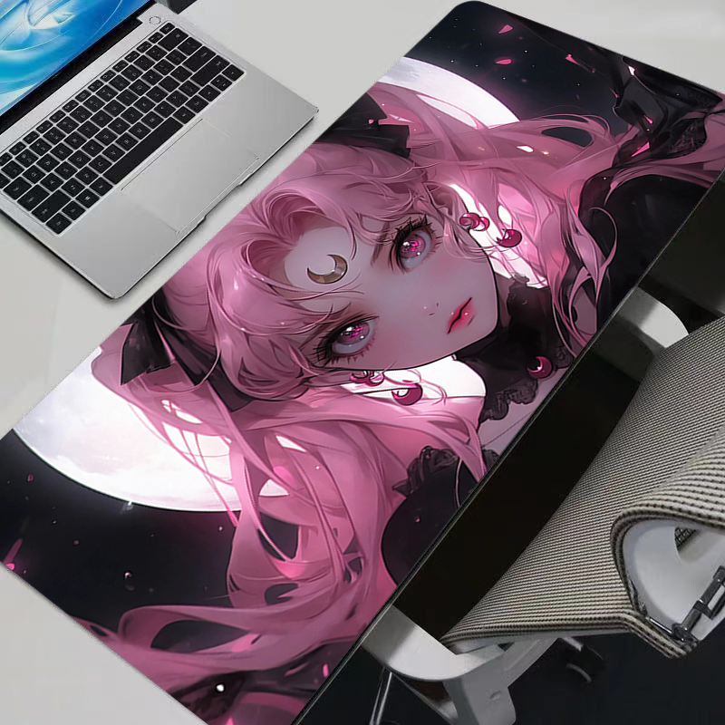 Gaming Keyboard En Mouse - Muismatten S-sailor Moon Anime Muismat Gamer