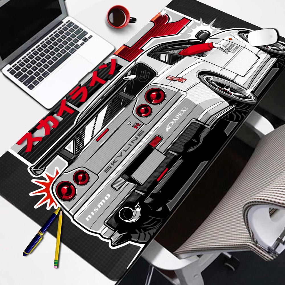 Gaming Keyboard Affordable - Racing Gtr Sportwagen Mousepad Cartoon Lockedge
