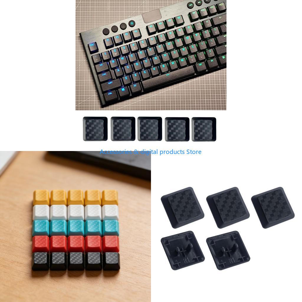 Gaming Keyboard Tkl - 77JD Alleen Keycap Koolstofvezel Keycap 5