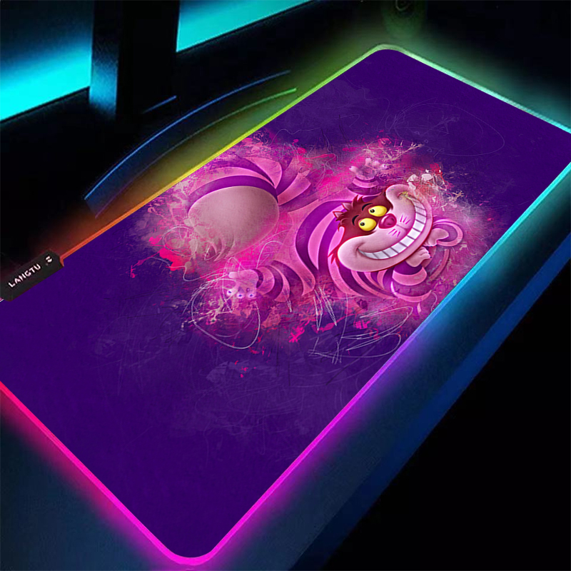 Gaming Keyboard En Mouse - Grote muismat RGB A-Alices in Wonderland