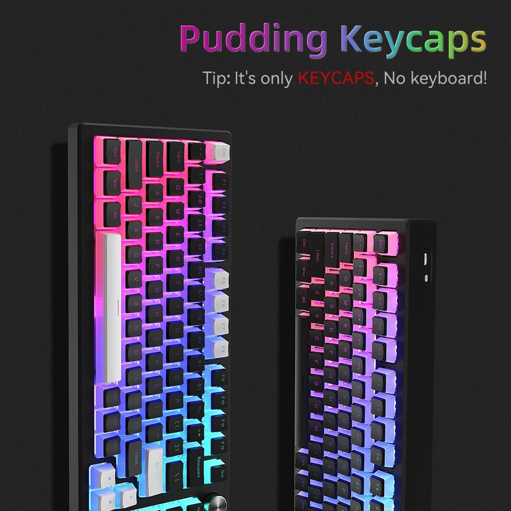 Nieuwe Pudding PBT Keycaps 129 - Gaming Keyboard Corsair recensie en prijs