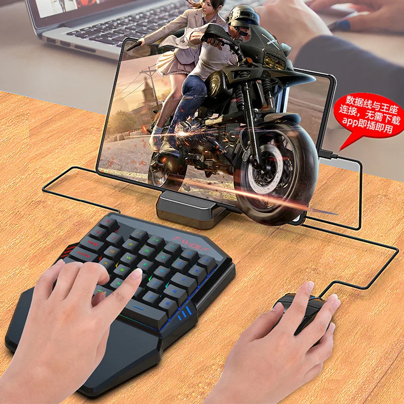 T-WOLF Tf900 One-Handed Keyboa - Gaming Keyboard Mini recensie en prijs