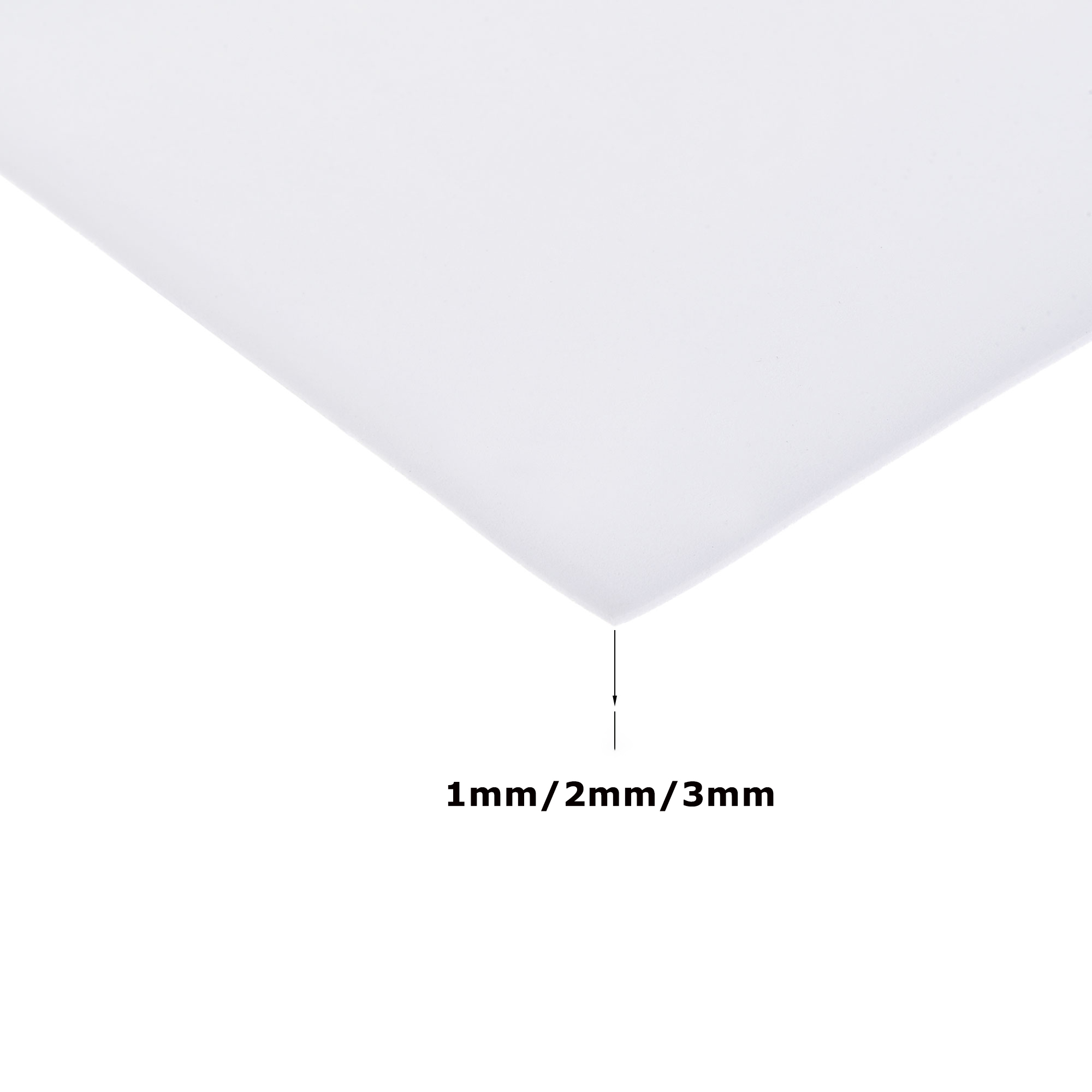 1 Stuks 1/2/3Mm Dikte Witte Ev - Polyurethane Foam Sheet recensie en prijs