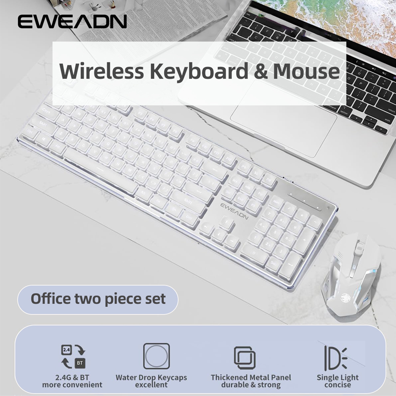 EWEADN V3 draadloze Silent Off - Gaming Keyboard And Mouse Wireless recensie en prijs