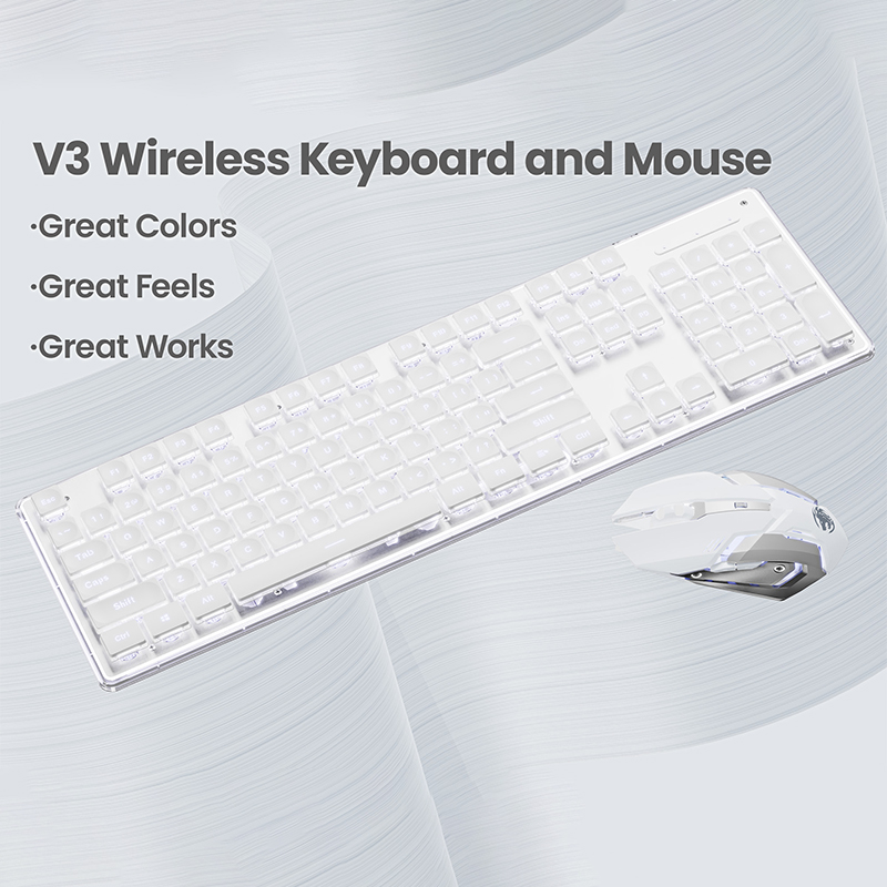 EWEADN V3 draadloze Silent Off - Gaming Keyboard And Mouse Wireless recensie en prijs