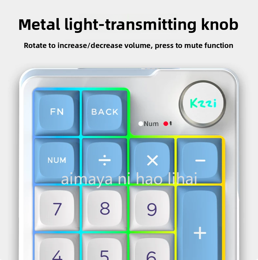 Kzzi K20 Mini-toetsenbord Drie - Gaming Keyboard Mechanical Wireless recensie en prijs