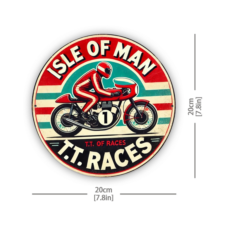 Vintage Isle of for Man TT Rac - Brass Weight Plate recensie en prijs