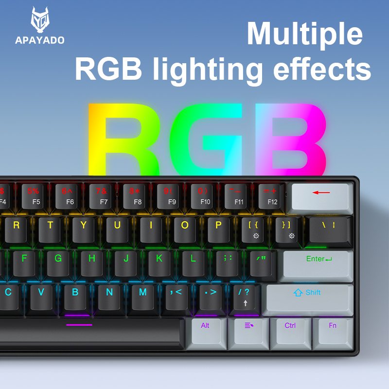 APAYADO K61 Mini mechanisch to - Gaming Keyboard E Yooso recensie en prijs
