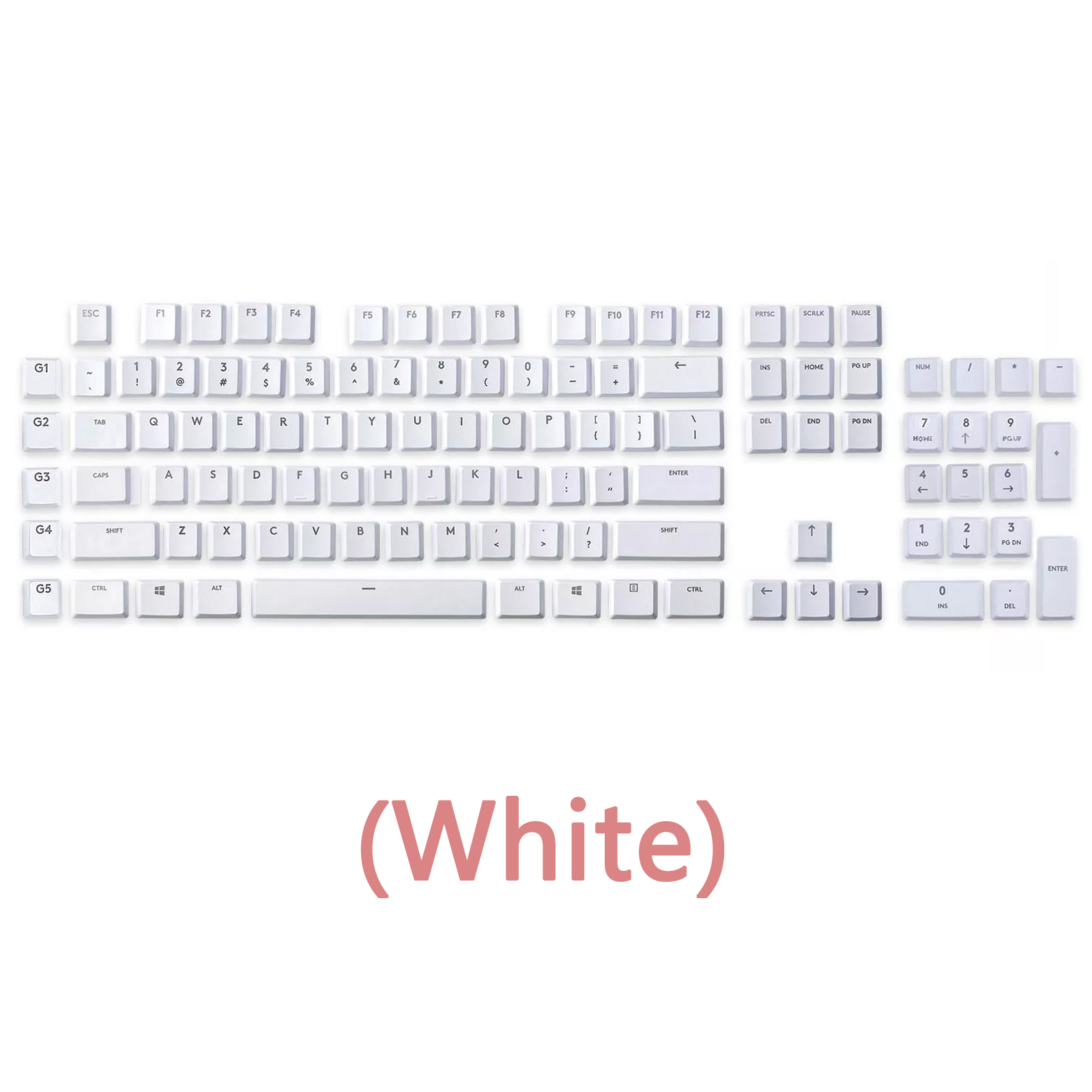 Complete set toetsen voor G915 - Gaming Keyboard Tkl recensie en prijs