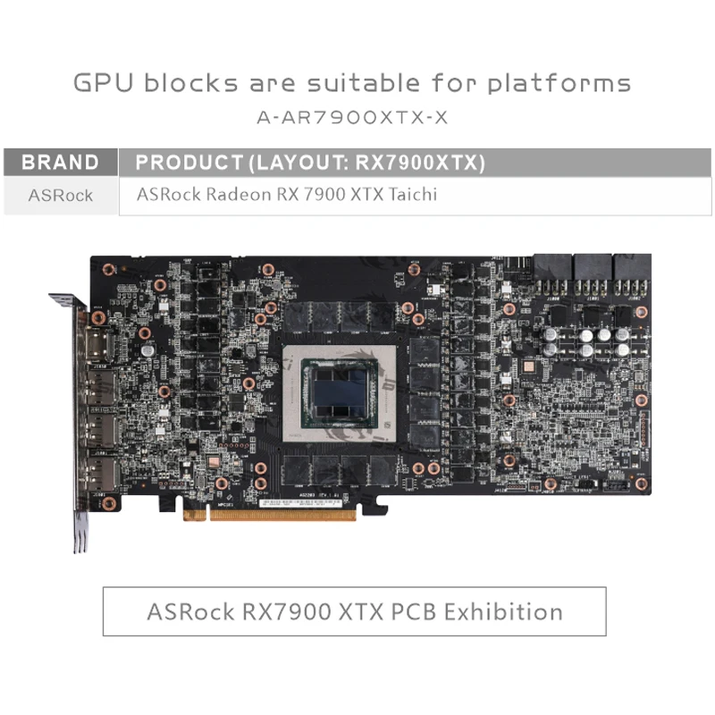 Bykski Waterblok Gebruik voor  - Amd Vga Rx 7900 Xtx recensie en prijs