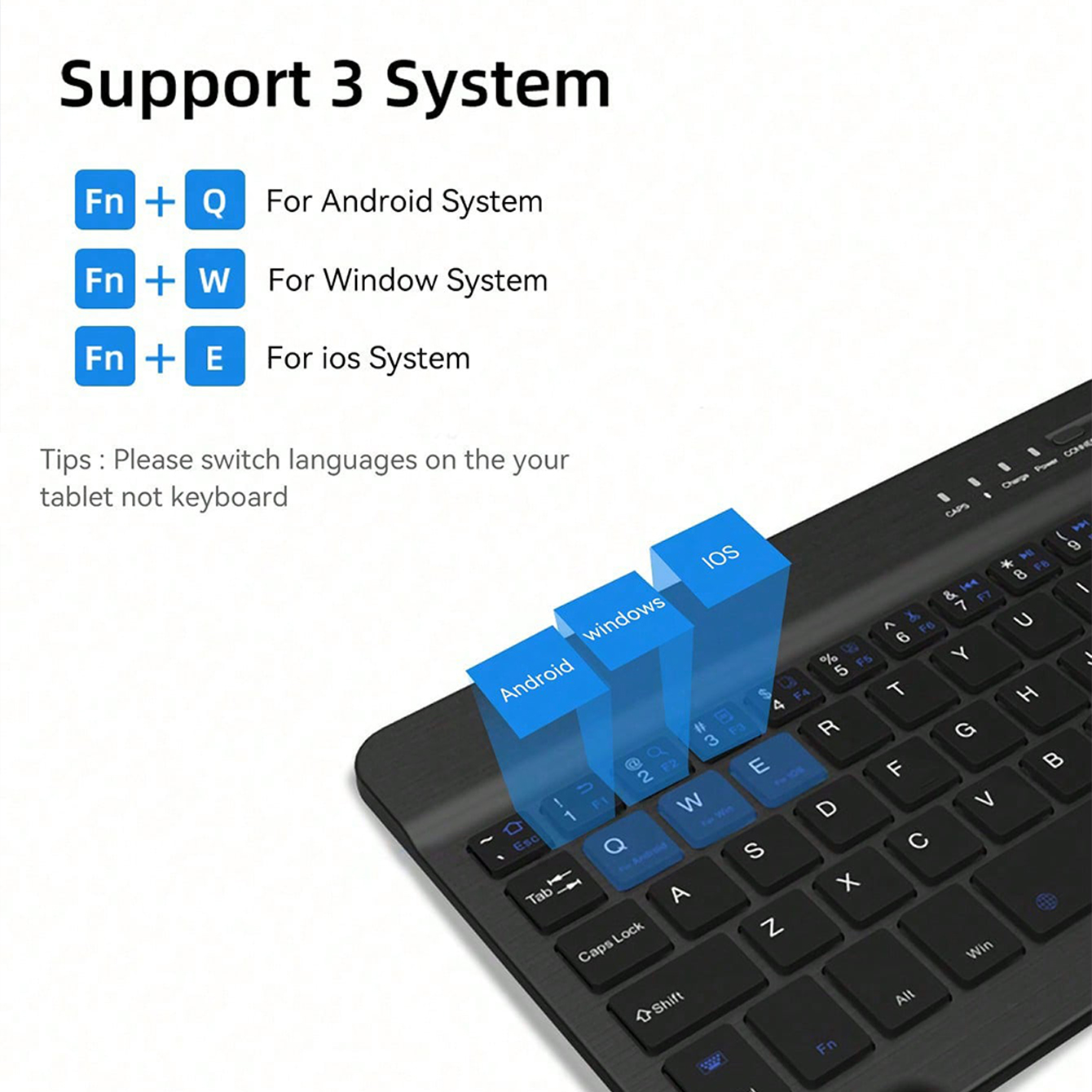 Meertalig toetsenbord voor tab - Gaming Keyboard Mechanical Wireless recensie en prijs