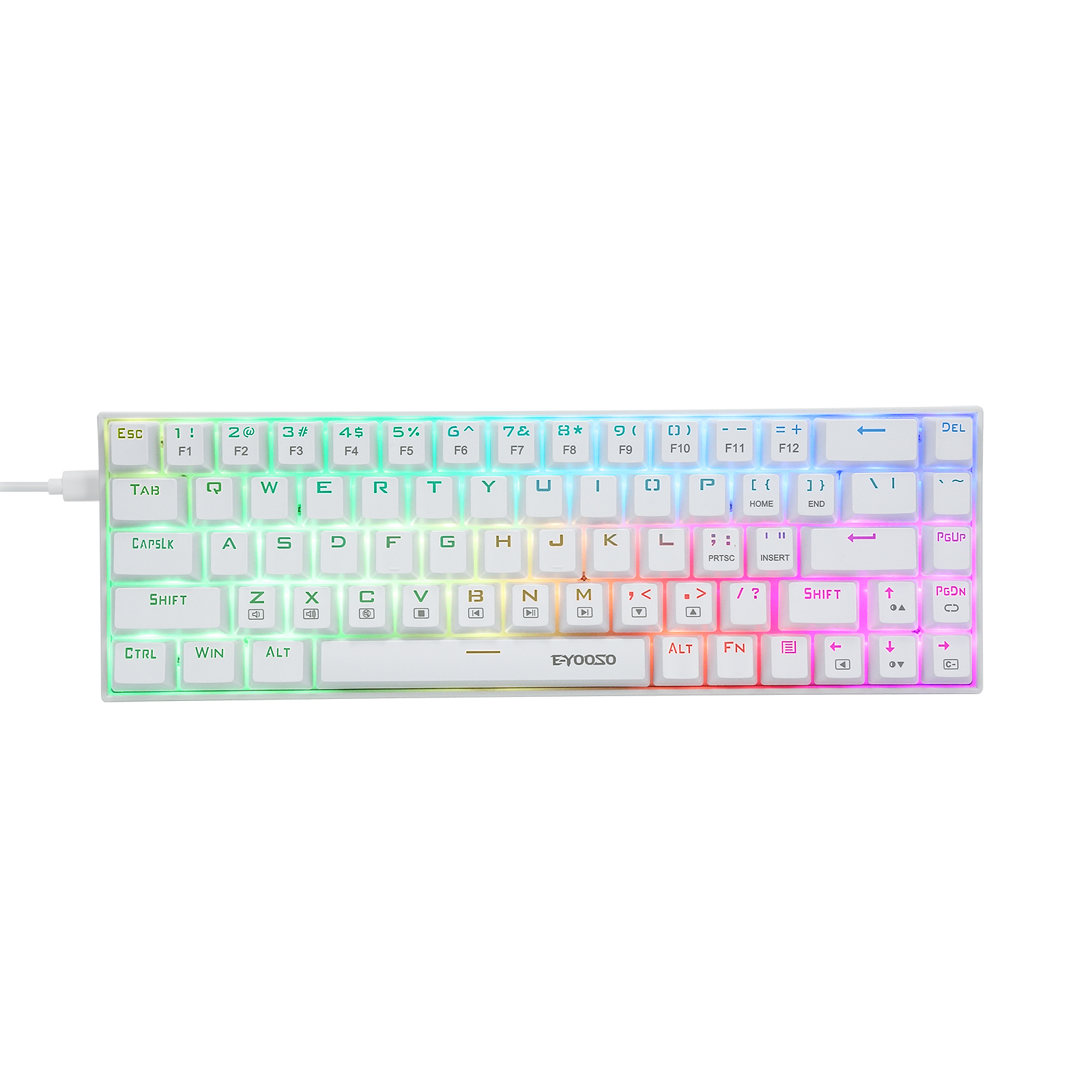 Z-686 60% Mini Mechanische Gam - Gaming Keyboard E Yooso recensie en prijs