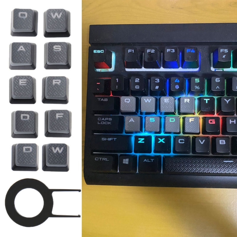 10 toetsen Backlit Keycaps ant - Gaming Keyboard Corsair recensie en prijs