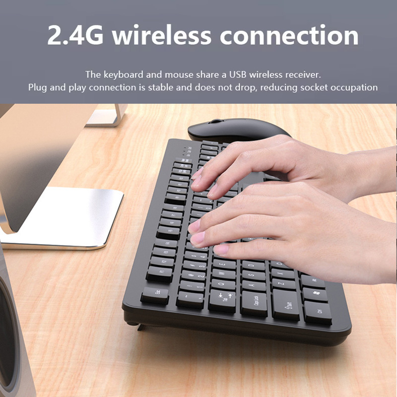 2.4G draadloze toetsenbordmuis - Gaming Keyboard Mechanical Wireless recensie en prijs