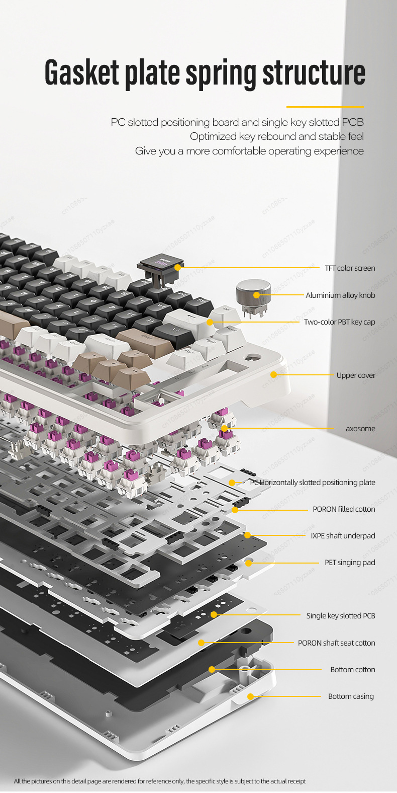 2024 Nieuwe AL66 Mechanisch To - Gaming Keyboard Affordable recensie en prijs