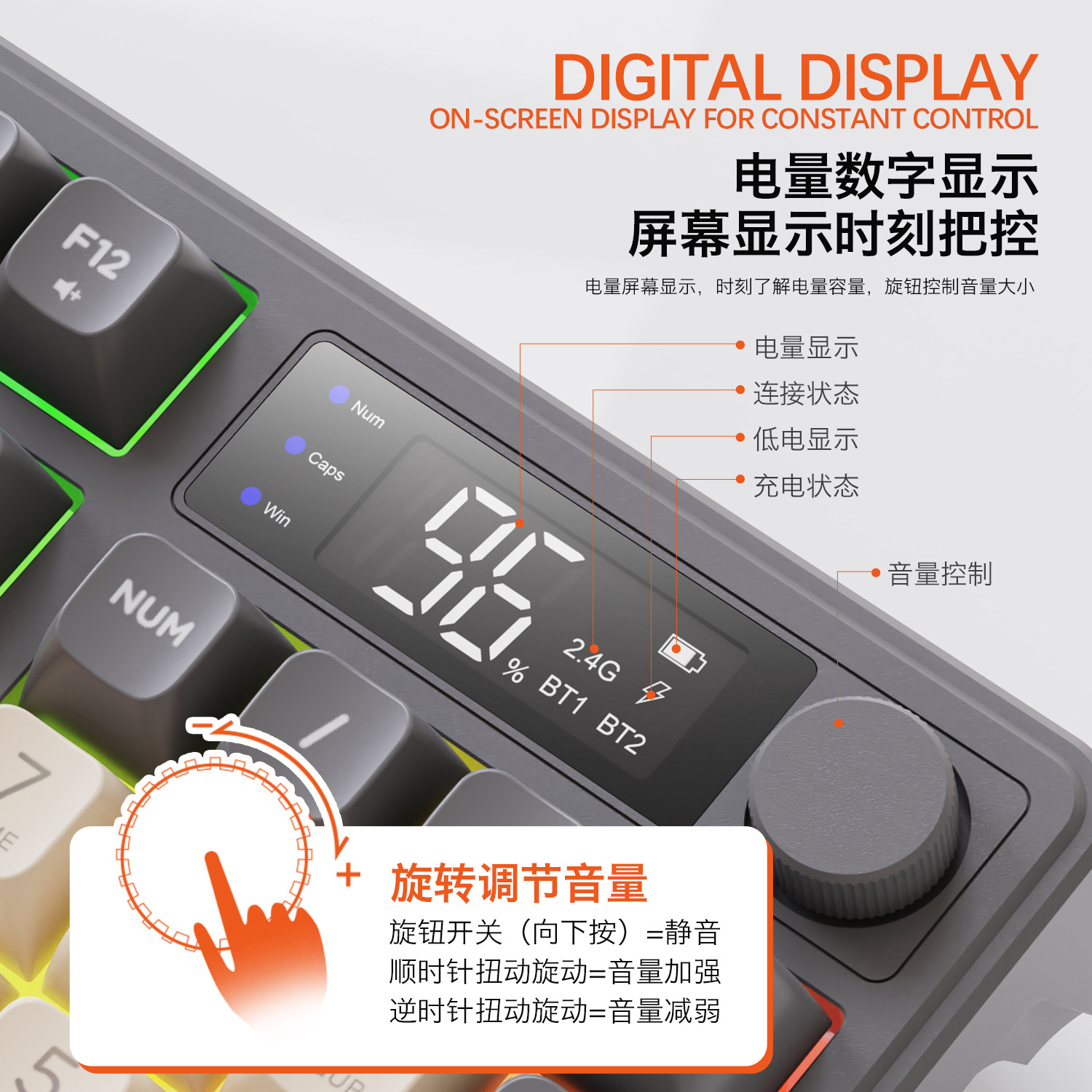 Hot Free Wolf T96 Draadloos Du - Gaming Keyboard Mechanical Wireless recensie en prijs