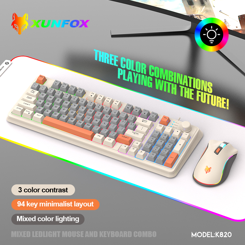 K820 USB Bedraad speltoetsenbo - Gaming Keyboard And Mouse Wireless recensie en prijs