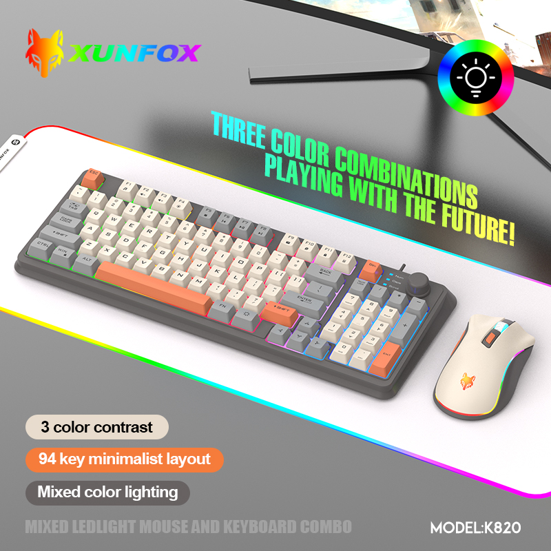 K820 USB Bedraad speltoetsenbo - Gaming Keyboard And Mouse Wireless recensie en prijs