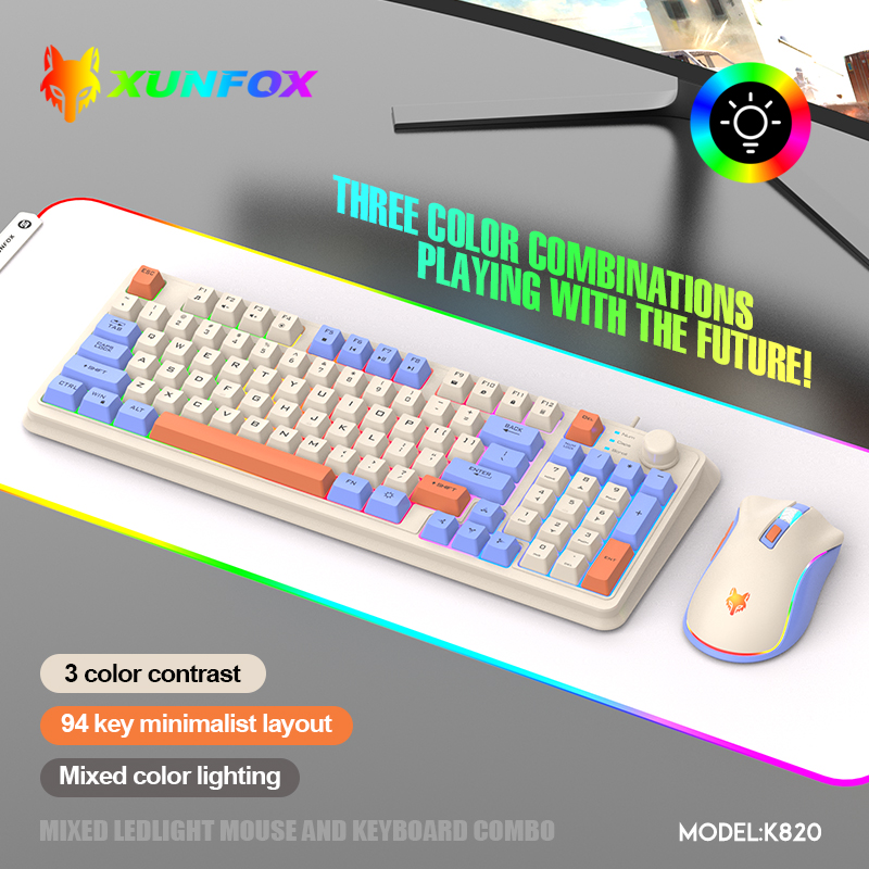 K820 USB Bedraad speltoetsenbo - Gaming Keyboard And Mouse Wireless recensie en prijs